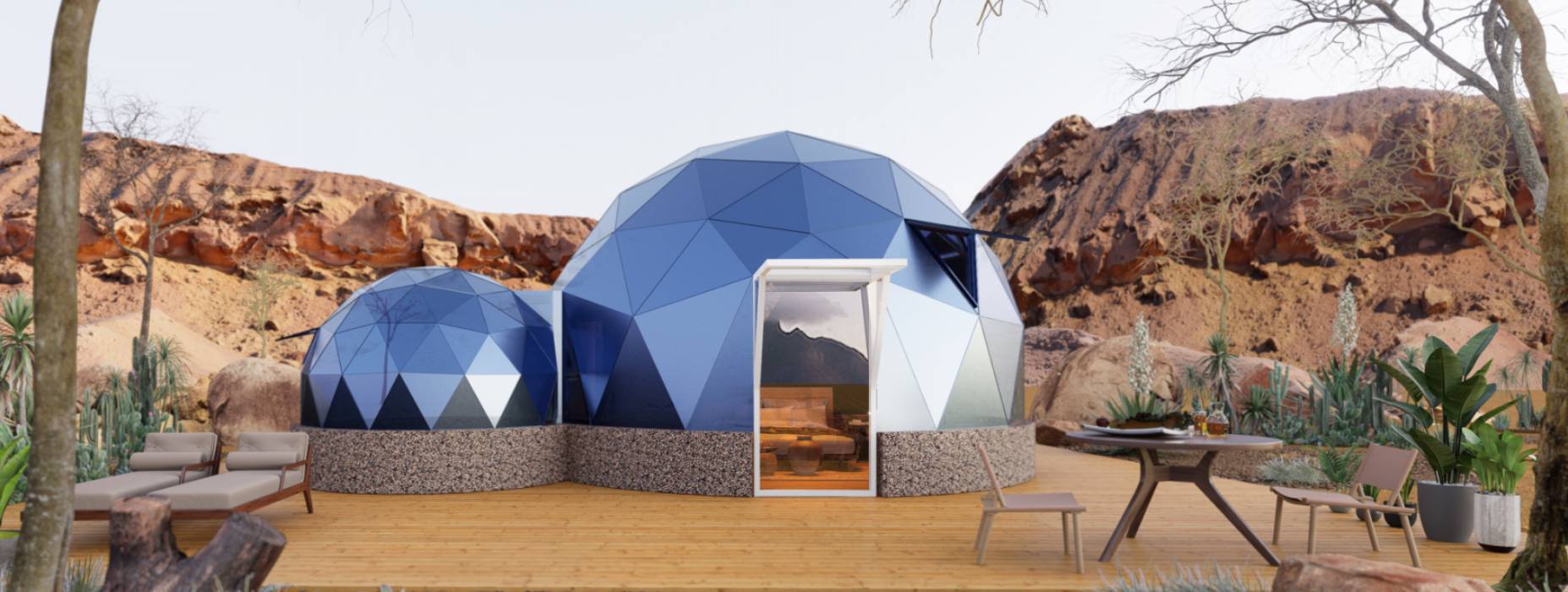 仙桃市球形智能光伏玻璃星空房